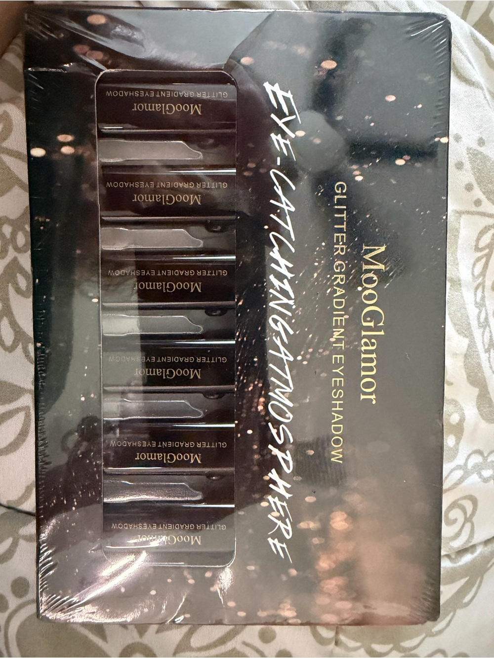 MooGlamor Glitter Gradient Eyeshadow Stick 6-Piece Set NEW Sealed